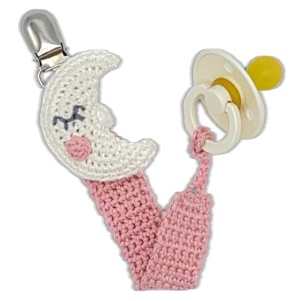 Haakpakket Speenkoord Maan - Amigurumi DIY Kit