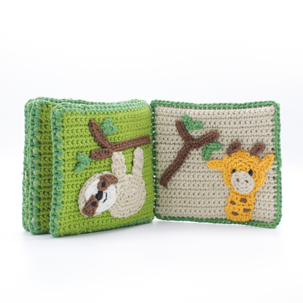 Haakpakket Zacht Boekje Jungle - Amigurumi DIY Kit