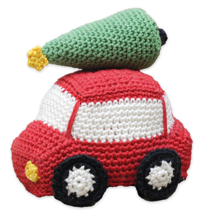 Haakpakket Kerstauto - Amigurumi DIY Kit