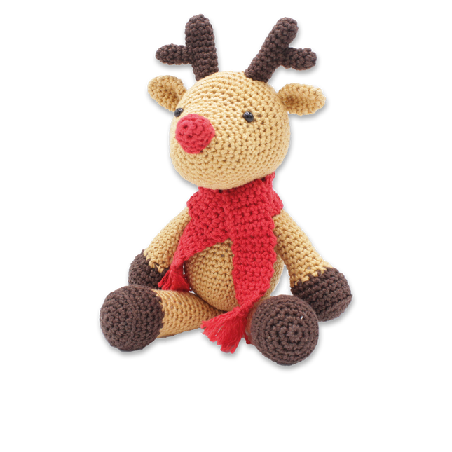 Haakpakket Rudolf Rendier - Amigurumi DIY Kit
