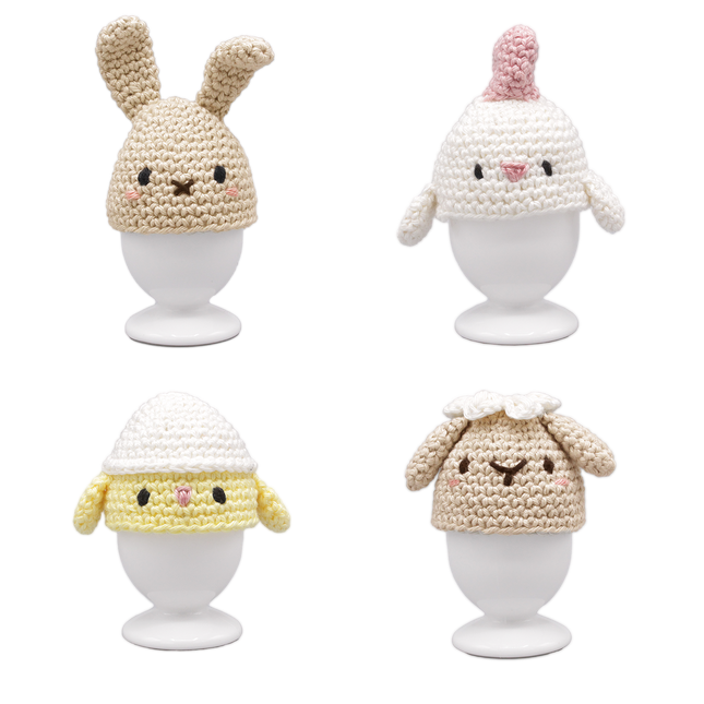 Haakpakket Eierwarmers - Amigurumi DIY Kit