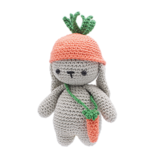 Haakpakket Frank Konijn - Amigurumi DIY Kit