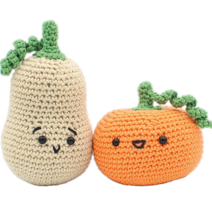 Haakpakket Pompoen Set - Amigurumi DIY Kit