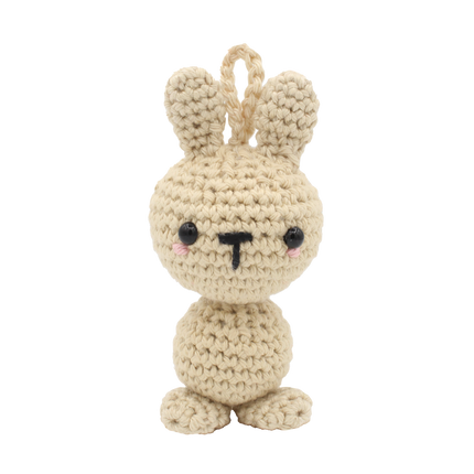 Haakpakket Hanger Mini Konijntje - Amigurumi DIY Kit