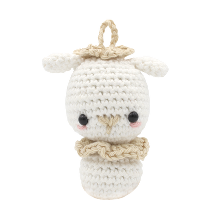 Haakpakket Hanger Mini Lammetje - Amigurumi DIY Kit