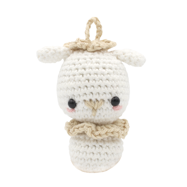 Haakpakket Hanger Mini Lammetje - Amigurumi DIY Kit