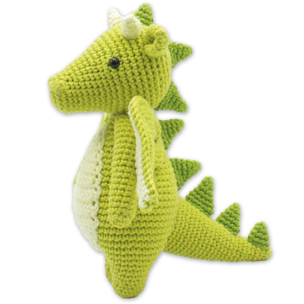 Haakpakket Draak Doris - Amigurumi DIY Kit