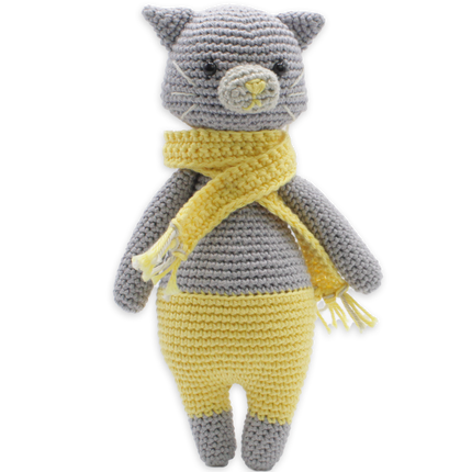 Haakpakket Polly Kat - Amigurumi DIY Kit