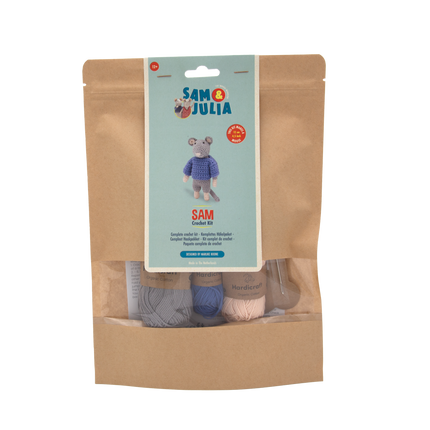 Haakpakket Sam - Amigurumi DIY Kit