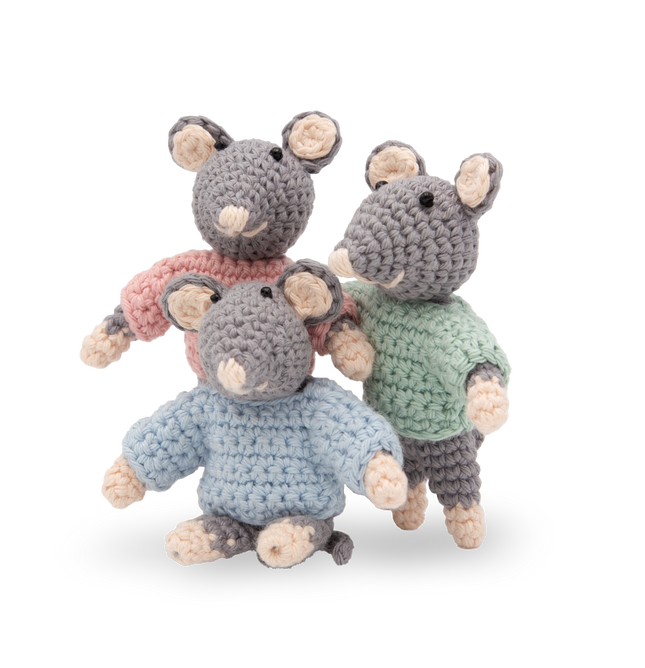 Haakpakket De drieling - Amigurumi DIY Kit