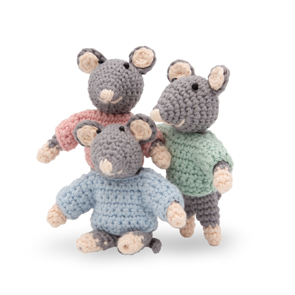 Haakpakket De drieling - Amigurumi DIY Kit
