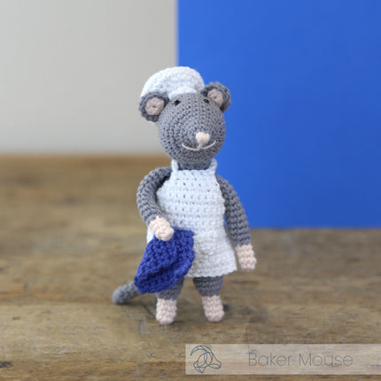 Haakpakket Bakker Muis - Amigurumi DIY Kit