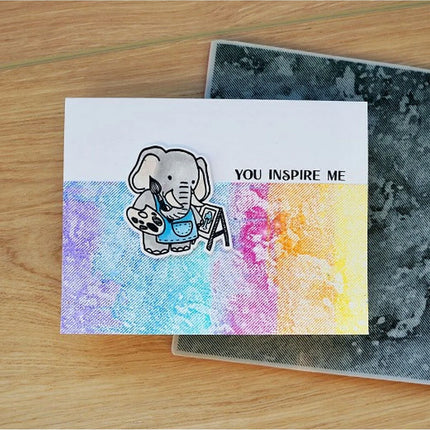 Ranger • Simon Hurley Create. Background Stamp Watercolor