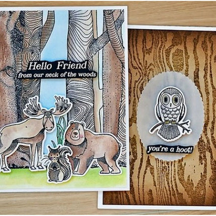 Ranger • Simon Hurley Create. Photopolymer Stamps Woodland Wildlife