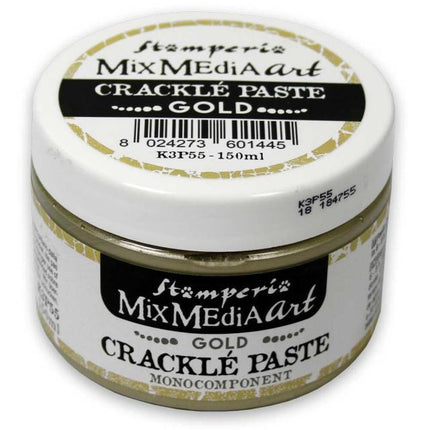 Gold Crackle Paste monocomponent 150 ml.