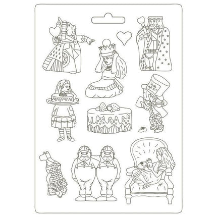 Soft Mould A4 - Alice king