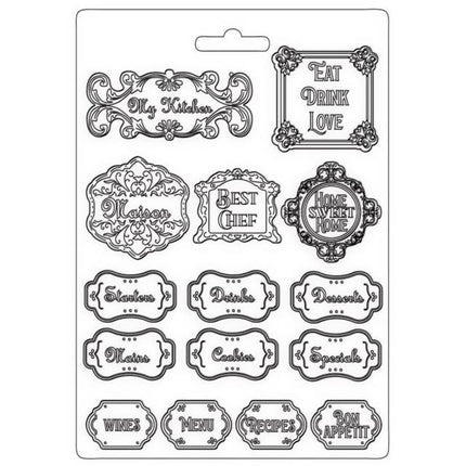 Soft Mould A4 - Casa Granada labels