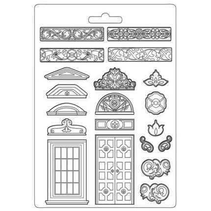 Soft Mould A4 - Casa Granada greek and door