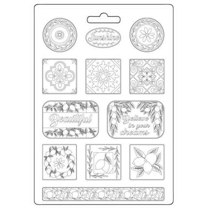 Soft Mould A4 - Blue Dream plates
