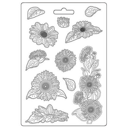 Soft Mould A4 - Sunflower Art