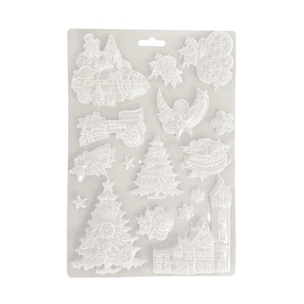 Soft Mould A4 - Gear up for Christmas trees and elements