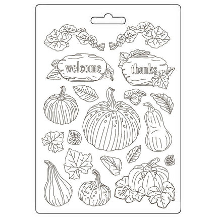 Soft Mould A4 - Golden Harmony pumpinks