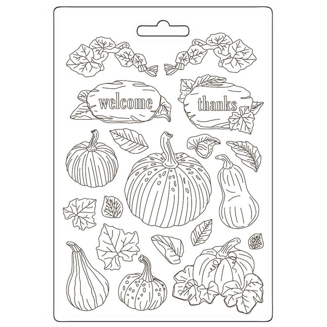 Soft Mould A4 - Golden Harmony pumpinks