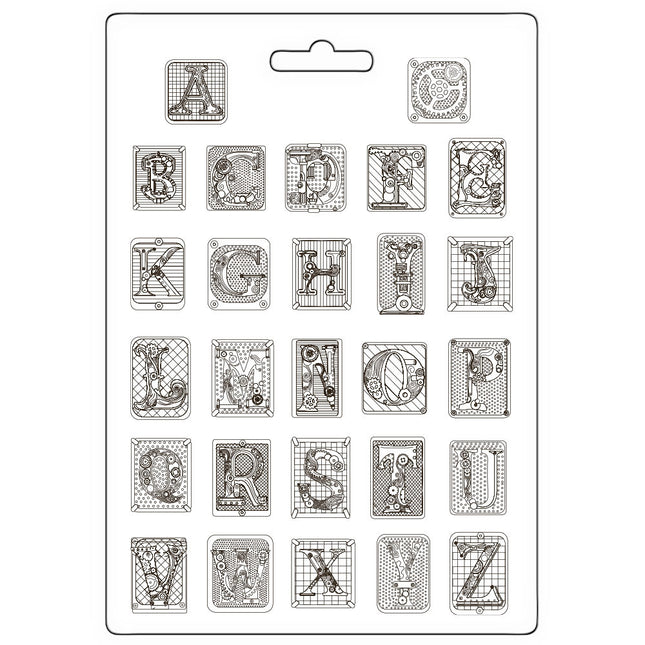 Soft Mould A4 - Master of Magic alphabet