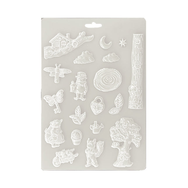 Soft Mould A4 - Hidden Grove