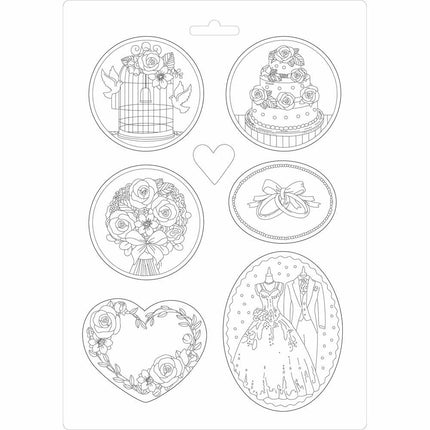 Soft Mould A4 - Wedding