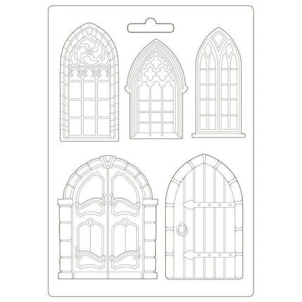 Soft Mould A4 - Sleeping Beauty doors and windows