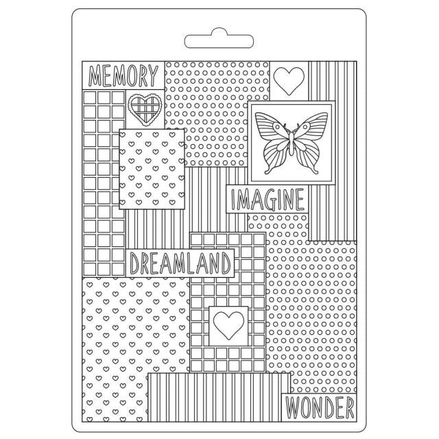 Soft Mould A5 - DayDream patchwork