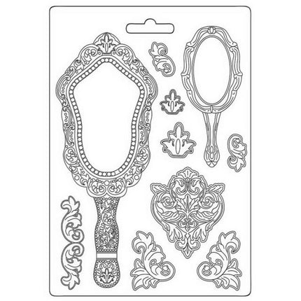 Soft Mould A5 - Rose Parfum mirrors