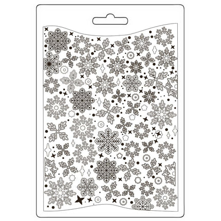 Soft Mould A5 - Create Happiness Dewdrops snowflakes