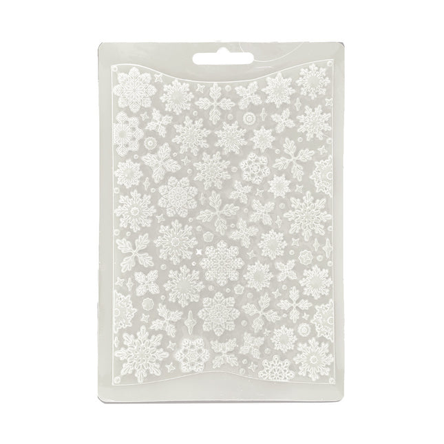 Soft Mould A5 - Create Happiness Dewdrops snowflakes