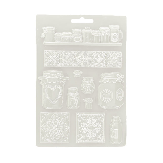 Soft Mould A5 - Golden Harmony pots