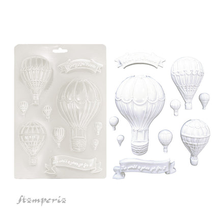 Soft Mould A5 - Timeless balloons