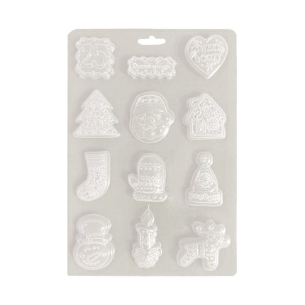 Soft Mould A5 - Candy Christmas elements