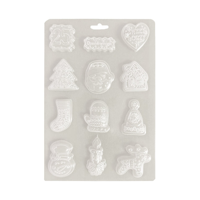 Soft Mould A5 - Candy Christmas elements