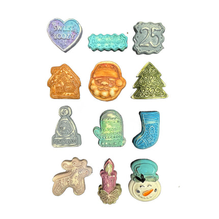 Soft Mould A5 - Candy Christmas elements