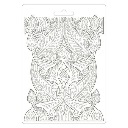 Soft Mould A5 - Romantic Horses saddle pattern