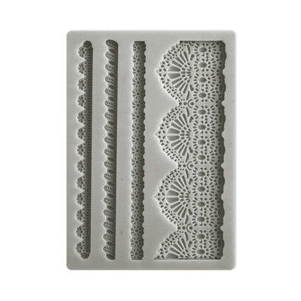 Silicon mold A6 - Sunflower Art laces and borders