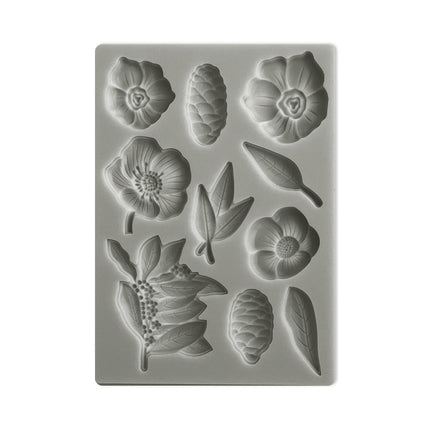 Silicon mold A6 - Pinecones