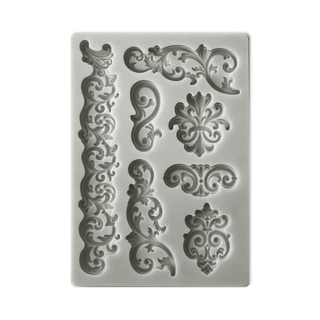 Silicon mold A6 - Borders and laces