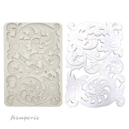 Big silicon mould A4 - Friezes