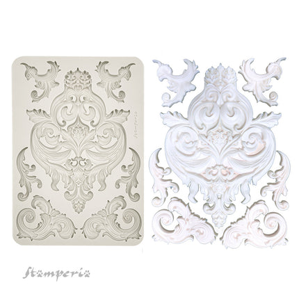 Big silicon mould A4 - Frieze and corners