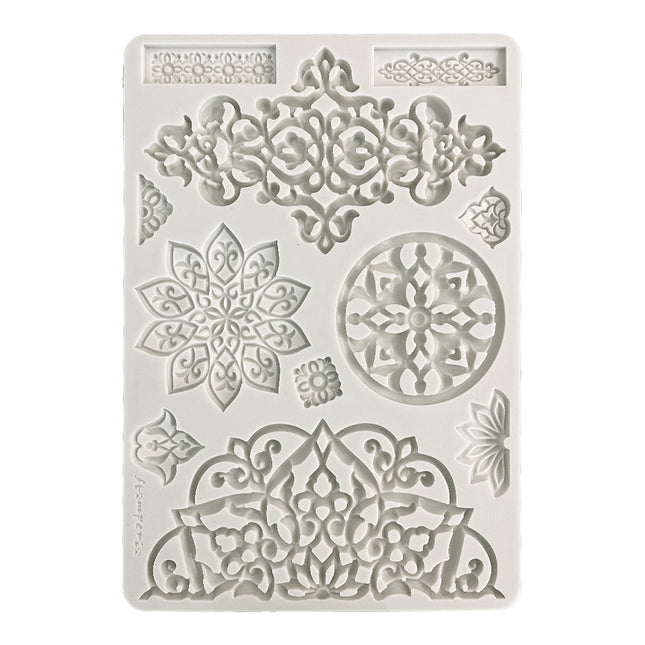 Big silicon mould A4 - Mandala