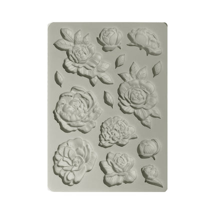 Silicon mold A5 - Precious peony