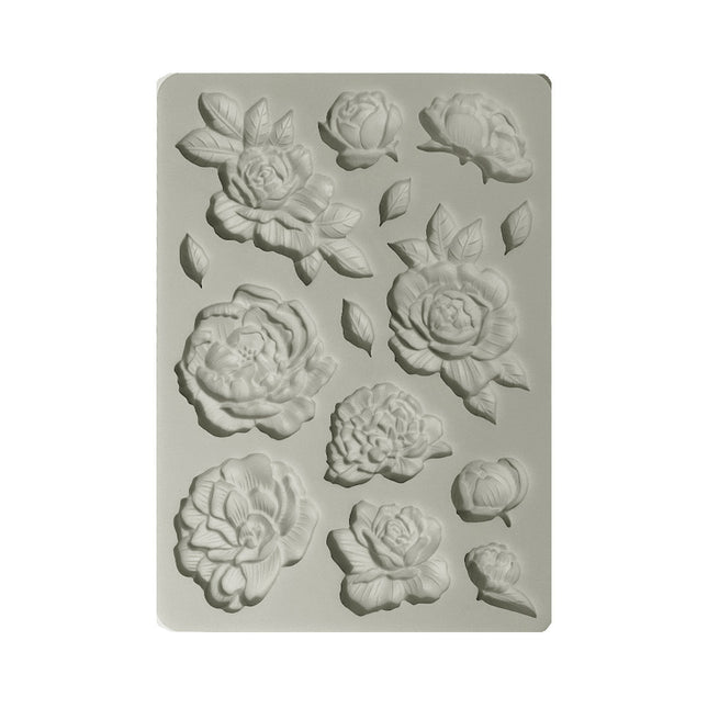 Silicon mold A5 - Precious peony