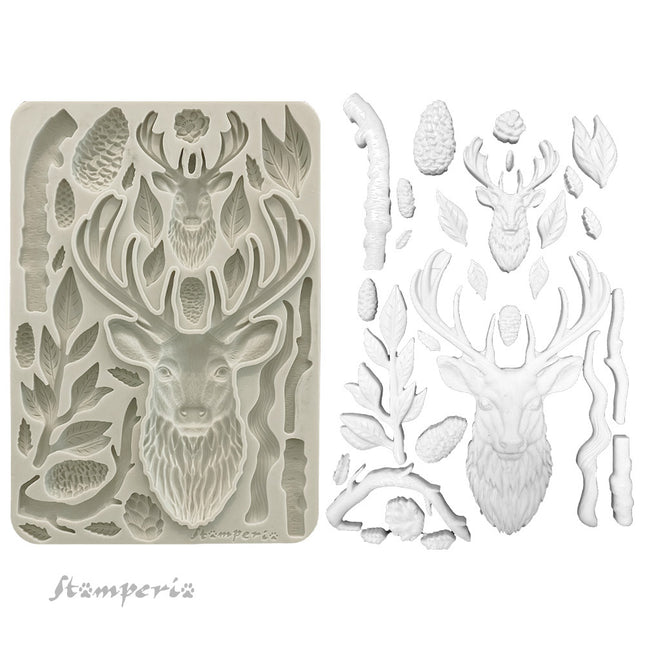 Silicon mould A5 - The Owl's House deer